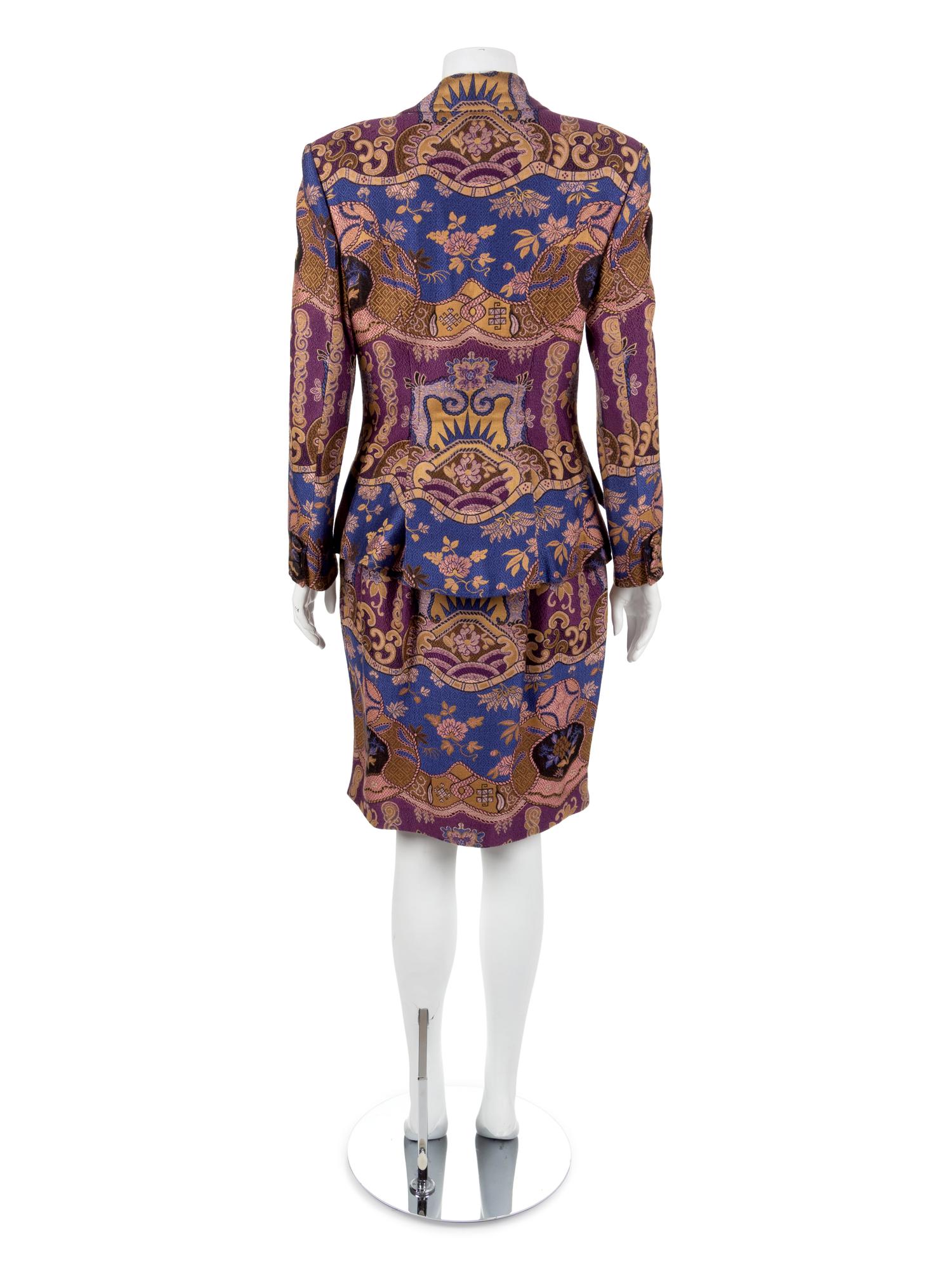 Christian Lacroix Jacket and Skirt, 1980-90s