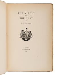 LAWRENCE, D. H. (1885-1930). The Virgin and the Gipsy . Florence: Tipografia Giunta for G. Orioli, 1930.