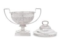 An Edwardian Silver Covered Bowl or Sauce Tureen