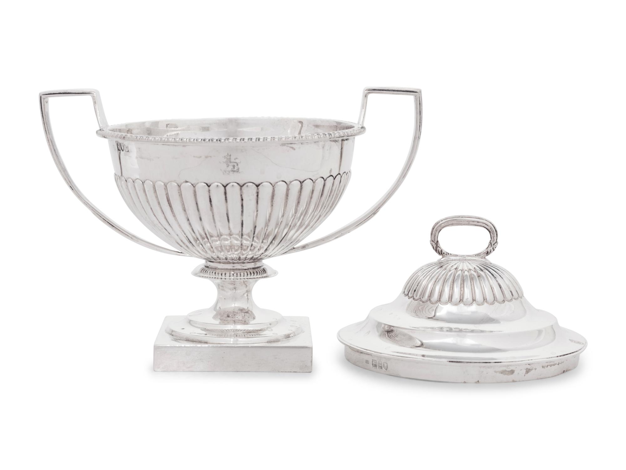 An Edwardian Silver Covered Bowl or Sauce Tureen