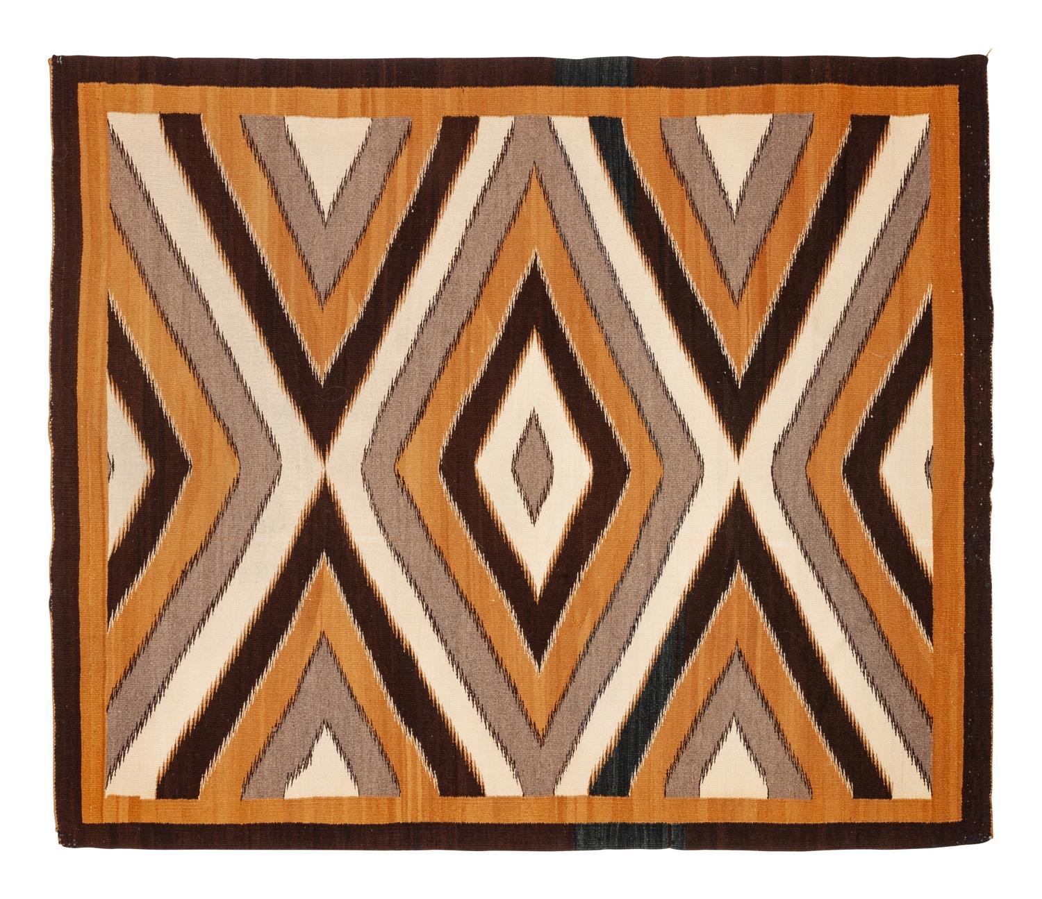 Two Navajo Eastern Reservation Weavings