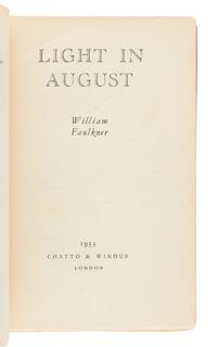 FAULKNER, William (1897-1962). Two works finely bound, comprising:
