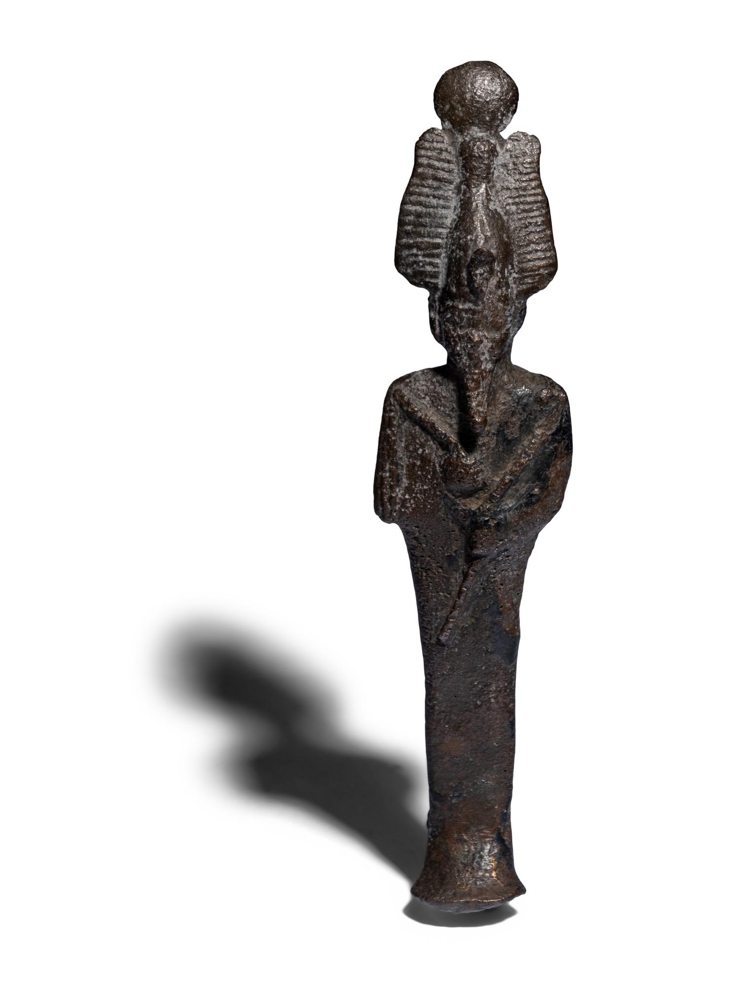 An Egyptian Bronze Osiris