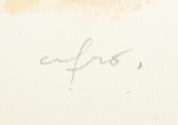 El Sereno , 1955 Composizione , 1958, and Notte D’Inverno, 1960 (a group of three prints)