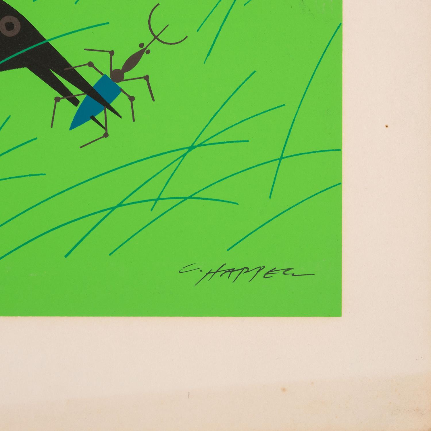 Three Charley Harper Serigraphs