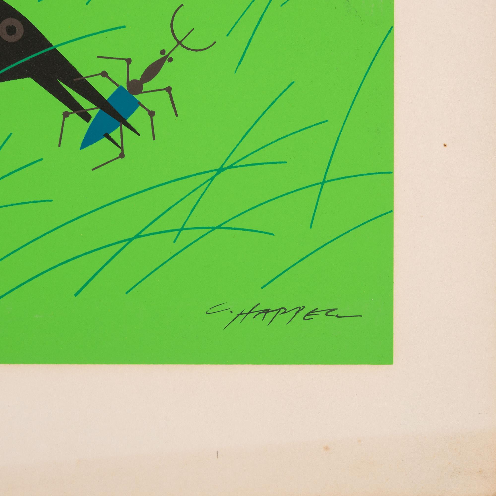 Three Charley Harper Serigraphs