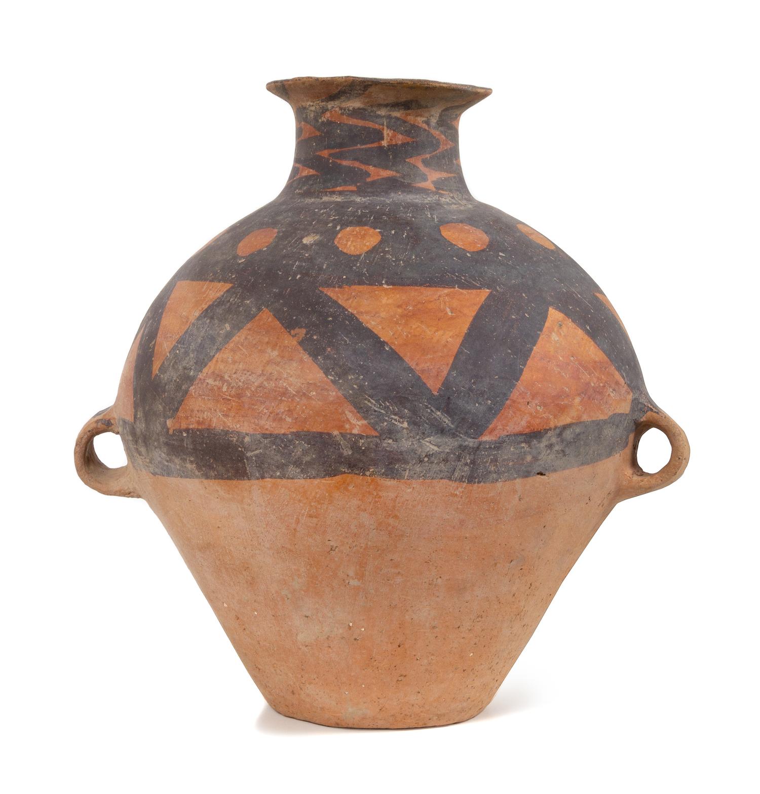 A Chinese Neolithic Terra Cotta Vessel