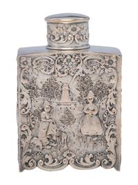 An American Silverplate Caddy
