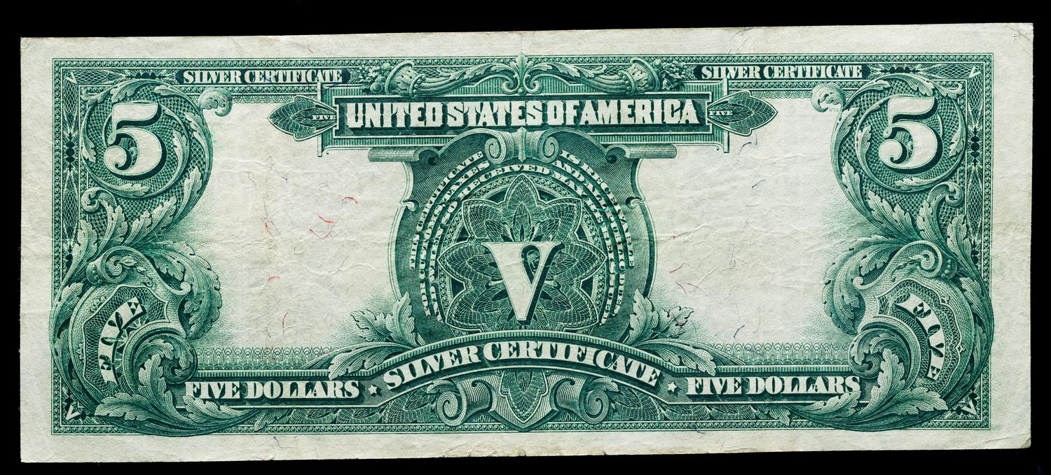 A United States Series 1899 Indian Chief $5 Silver Certificate — Fr. 273