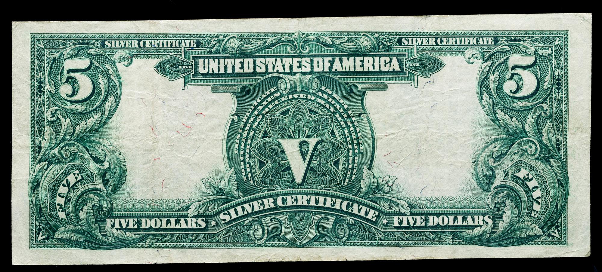 A United States Series 1899 Indian Chief $5 Silver Certificate — Fr. 273