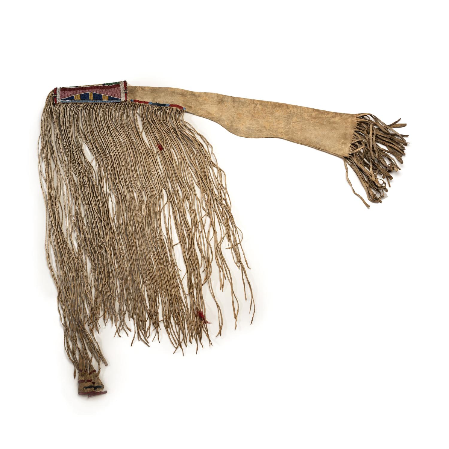 Apsáalooke (Crow) Beaded Hide Rifle Scabbard