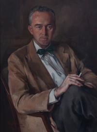 Max Moreau, (Belgian, 1902-1992), A Portrait of John W. Allis Jr., 1956