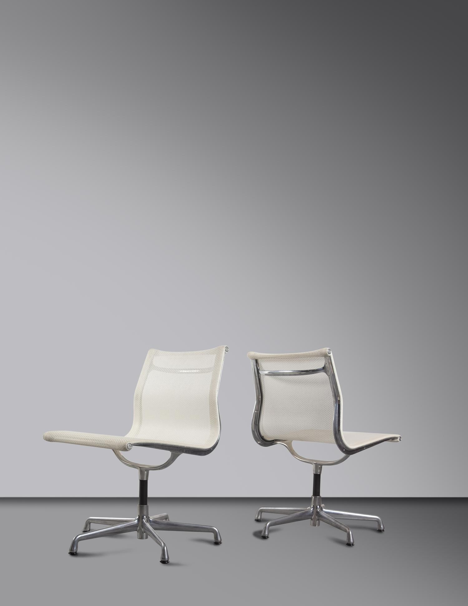 Set of Ten Aluminum Group Chairs Herman Miller, USA