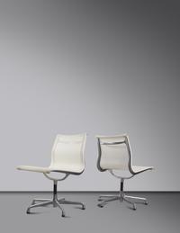 Set of Ten Aluminum Group Chairs Herman Miller, USA
