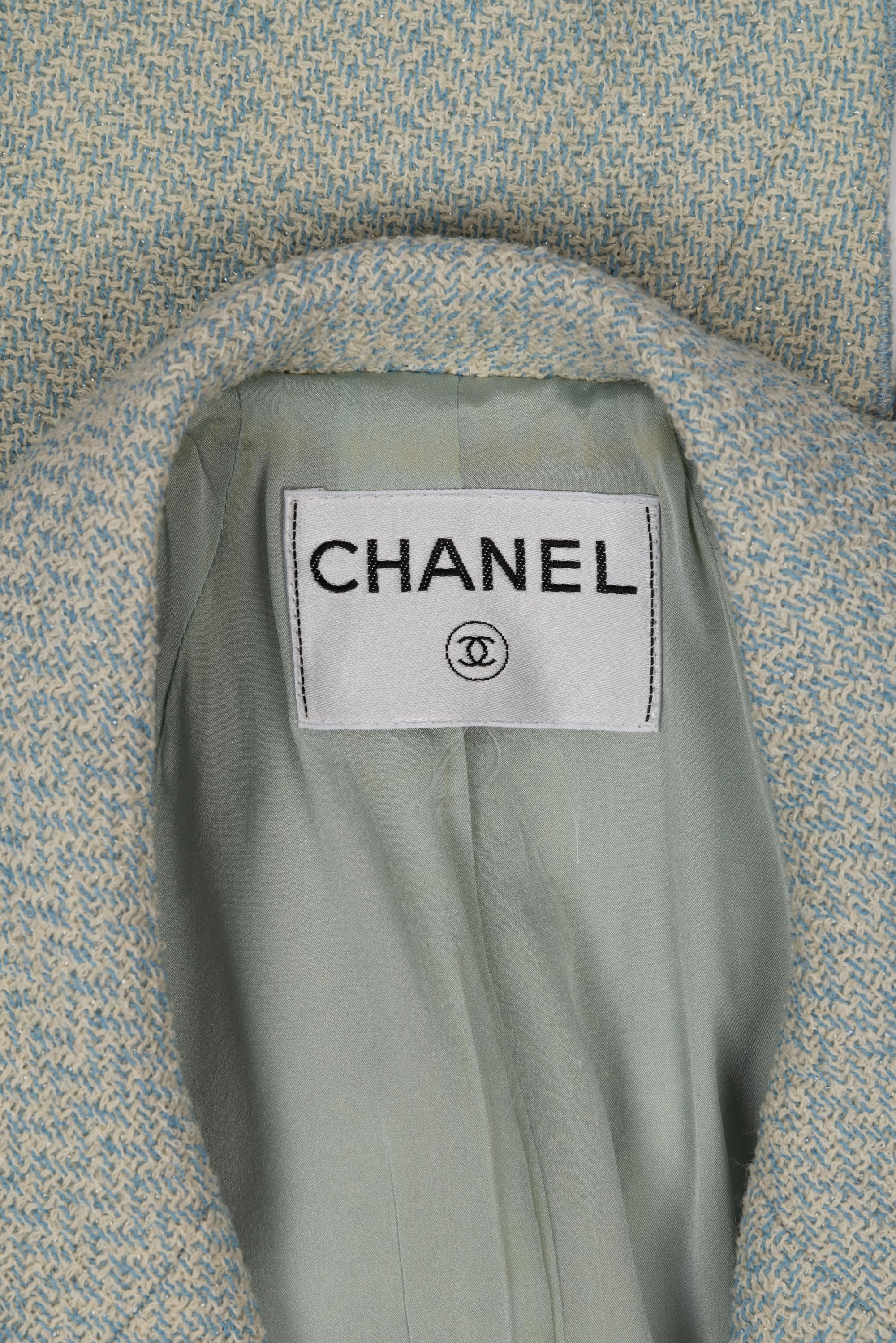Chanel Blue Jacket, 1990-2000s