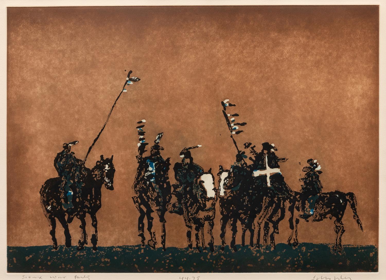 Sioux War Party , edition 44/75