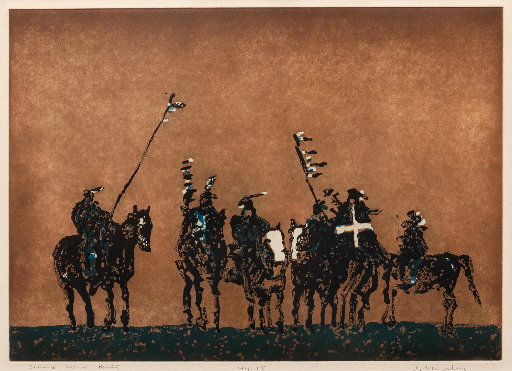Sioux War Party , edition 44/75