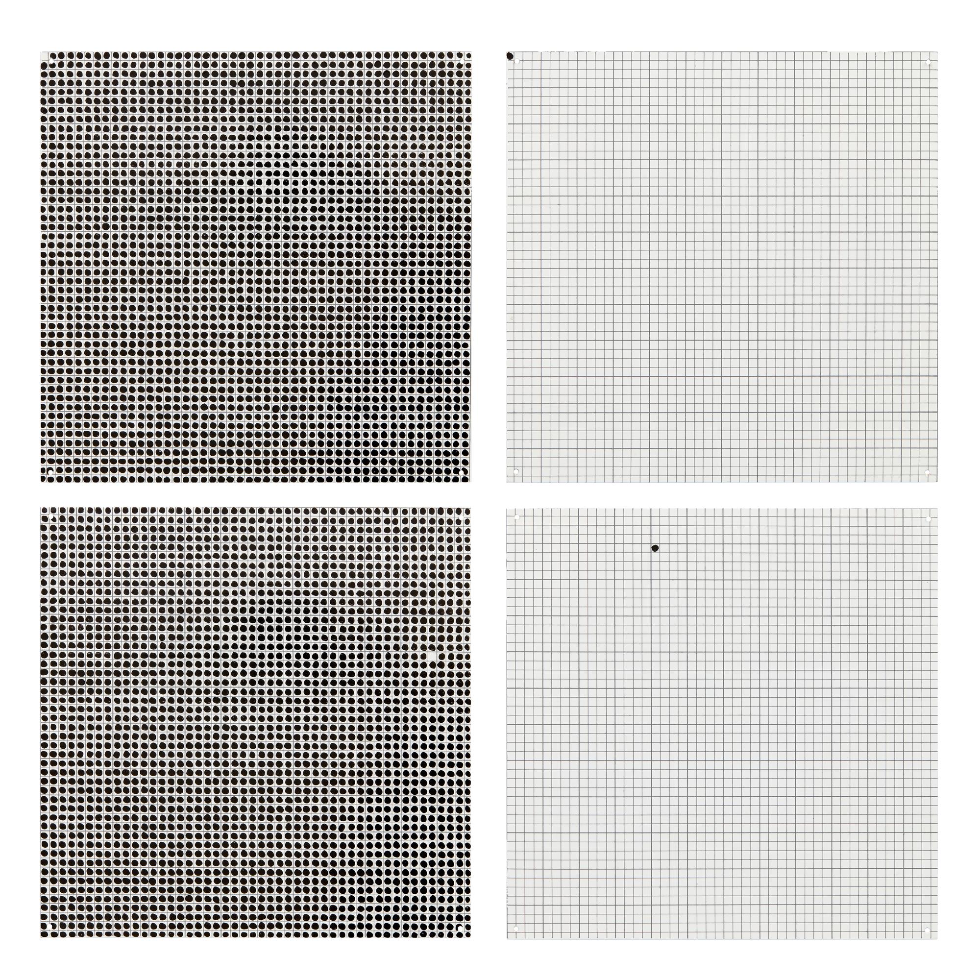 Positive Negative Series #4 , 1971