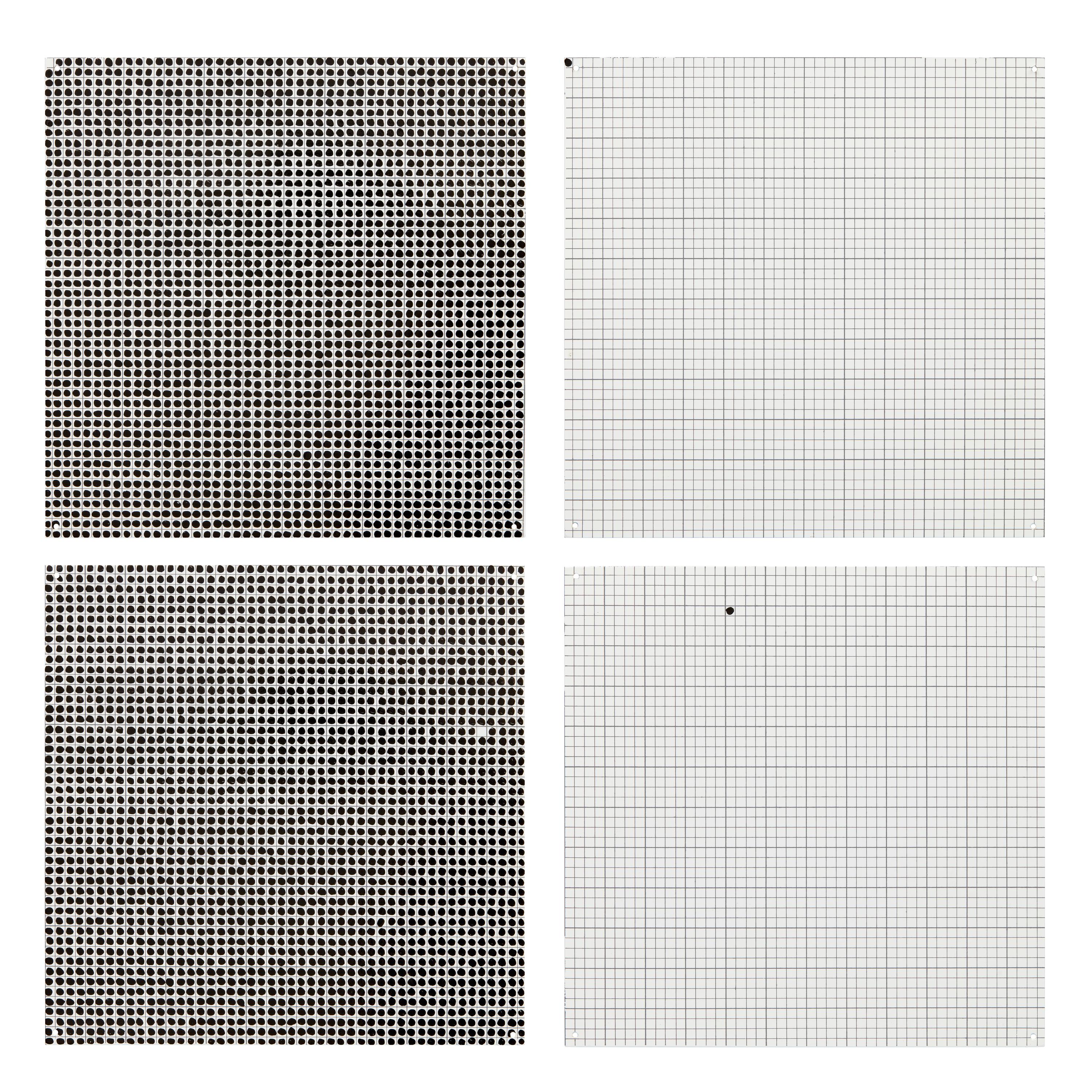 Positive Negative Series #4 , 1971