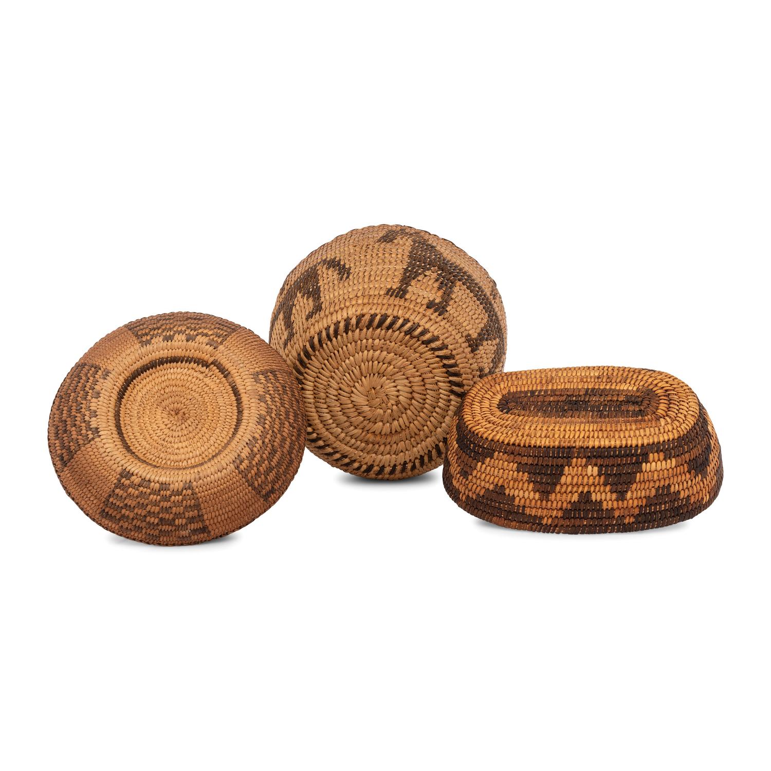 Akimel O'odham Baskets