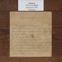 American School 19th century Theorem: landscape, Rezpah E. Eye, Portland, ME, circa 1820
