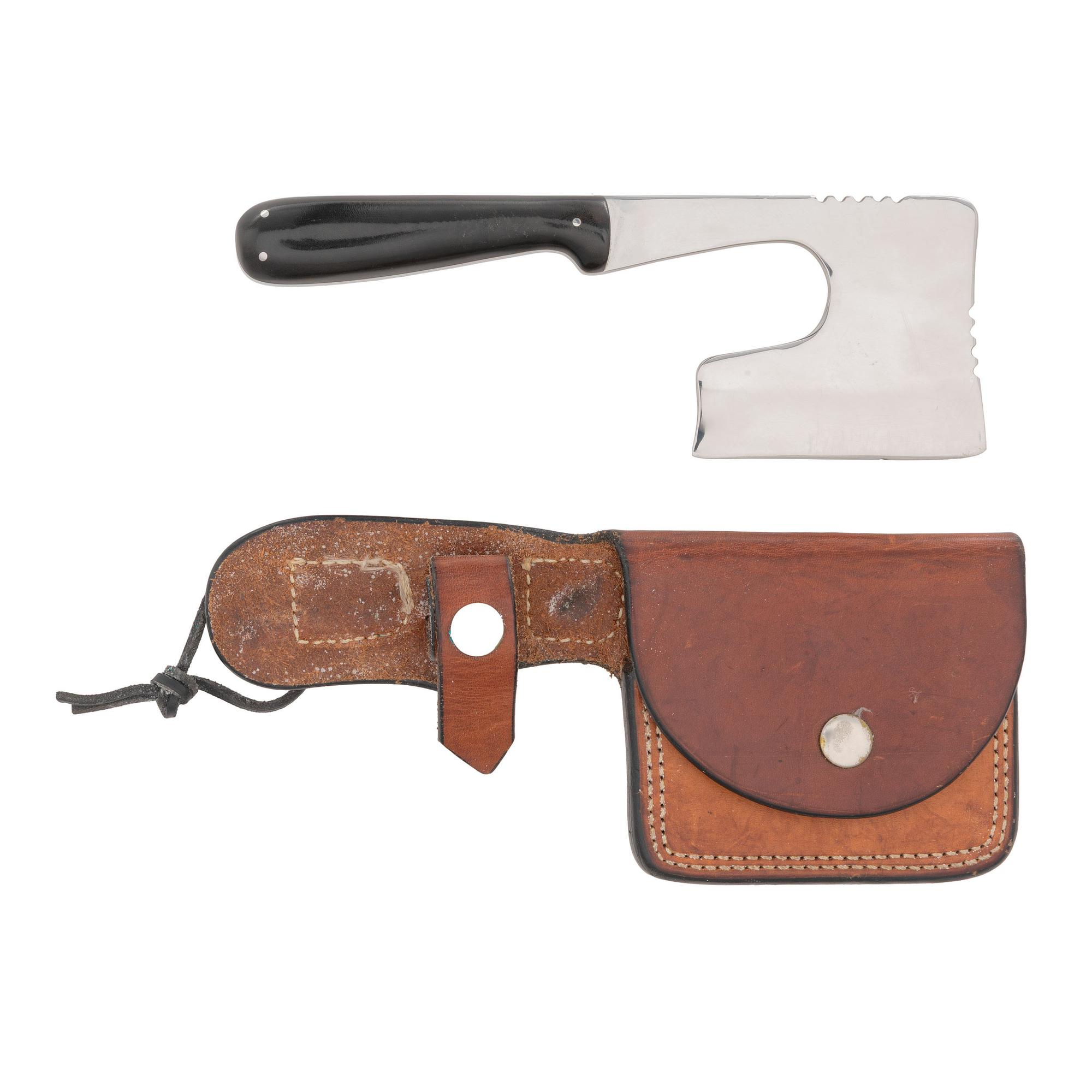 Alex J Collins Game Cleaver with Scabbard