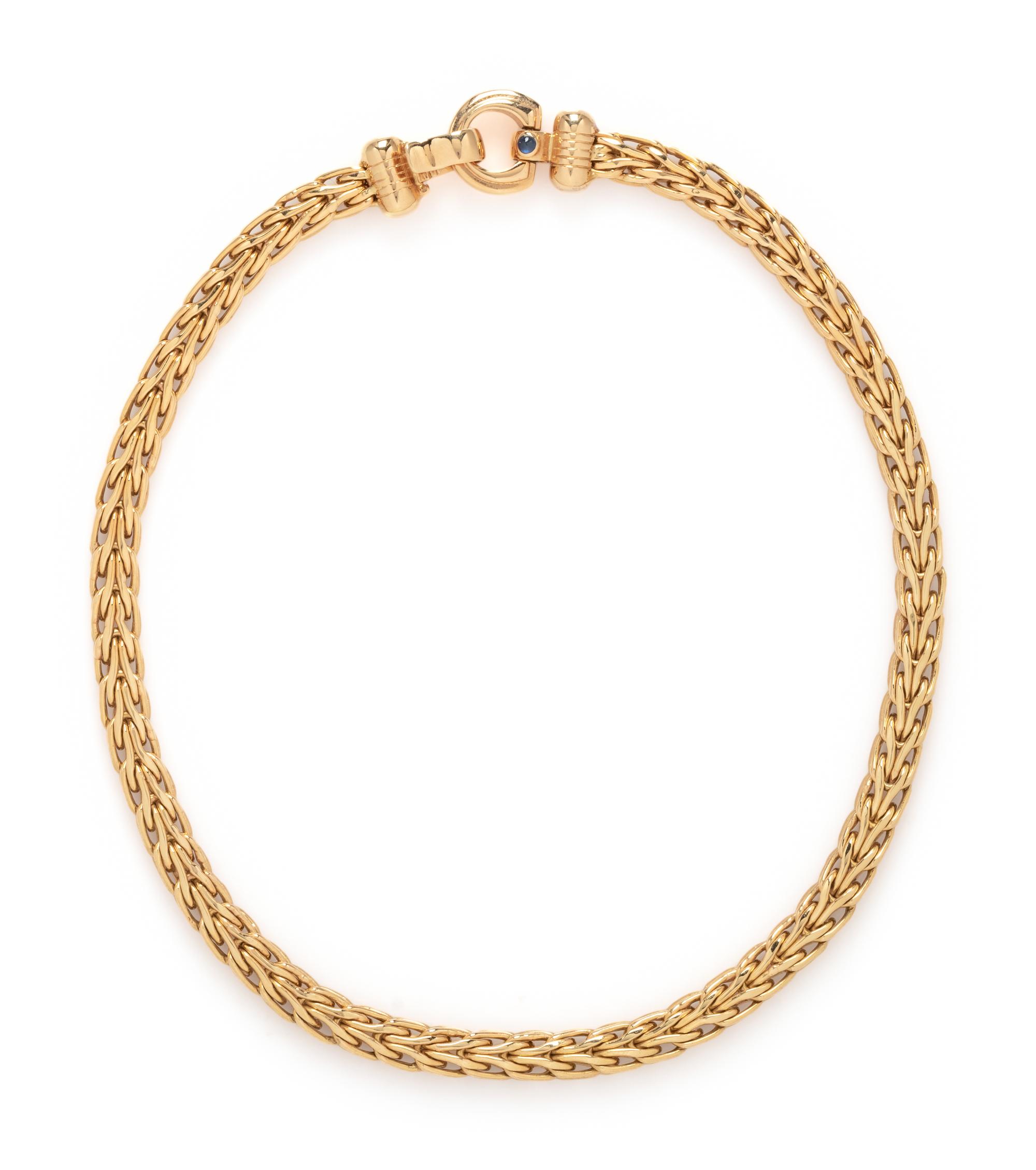 ROBERTO COIN, YELLOW GOLD NECKLACE