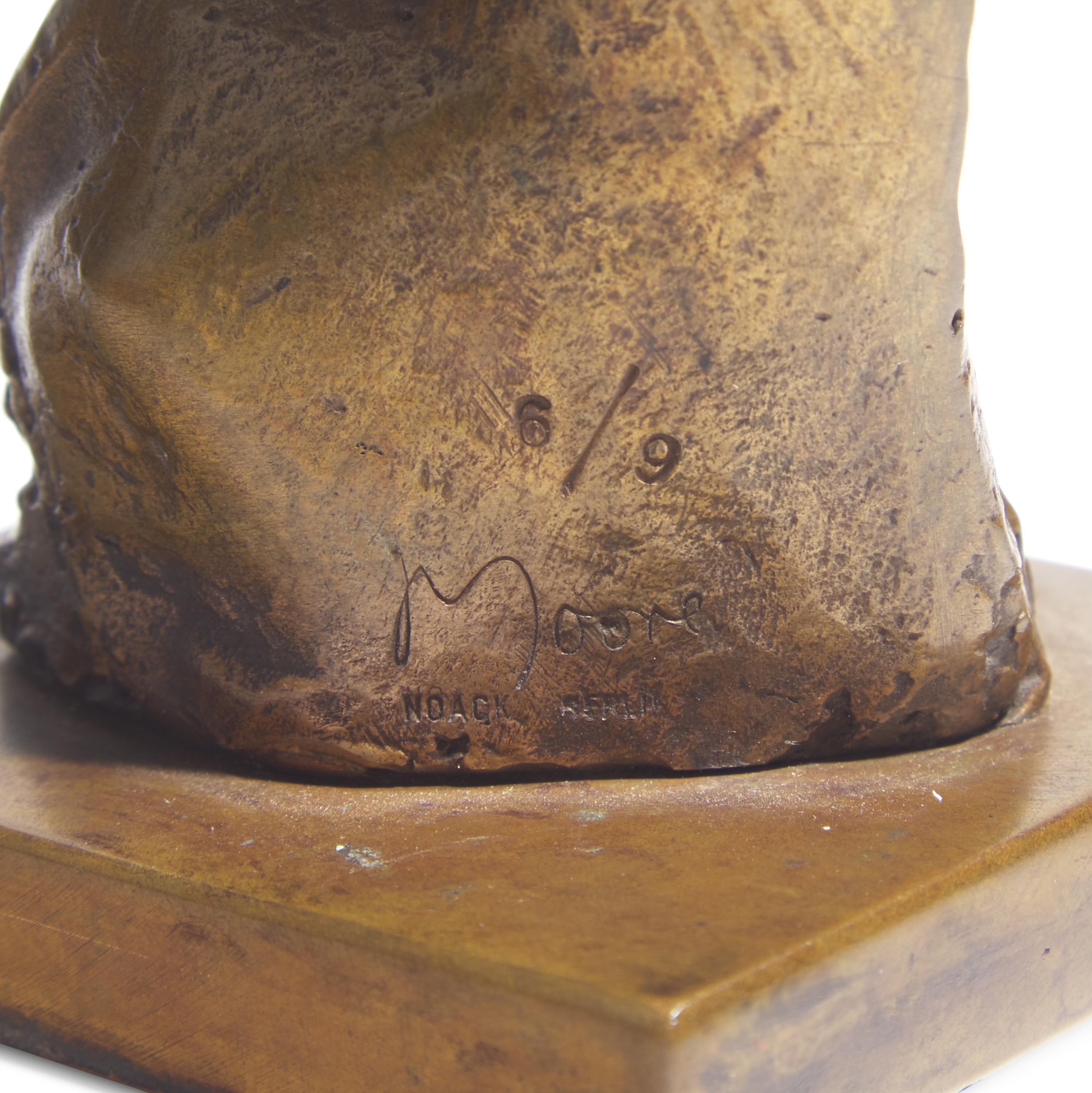 Henry Moore (British, 1898-1986) — Standing Girl , 1981