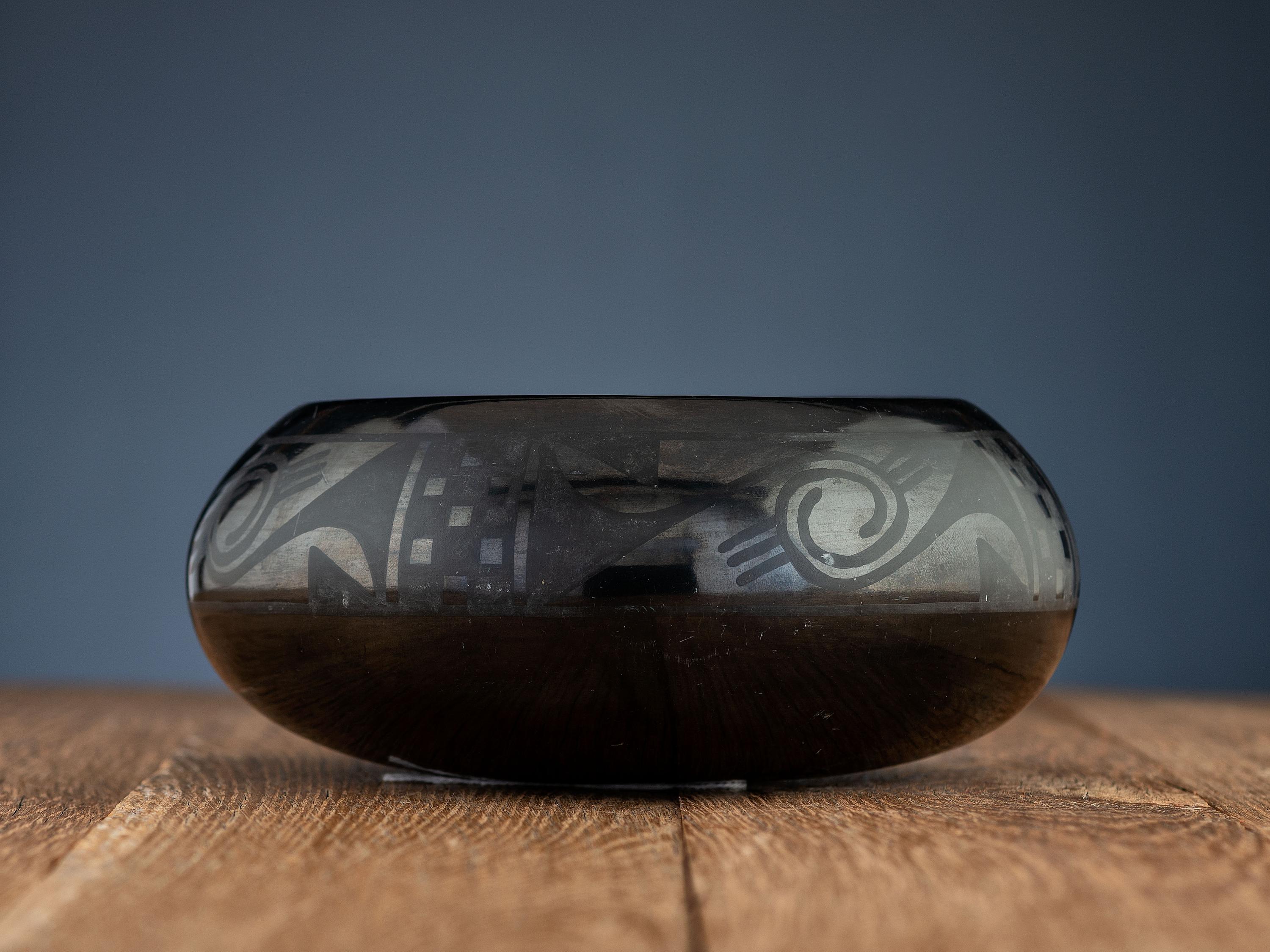 Blackware Pottery Bowl
