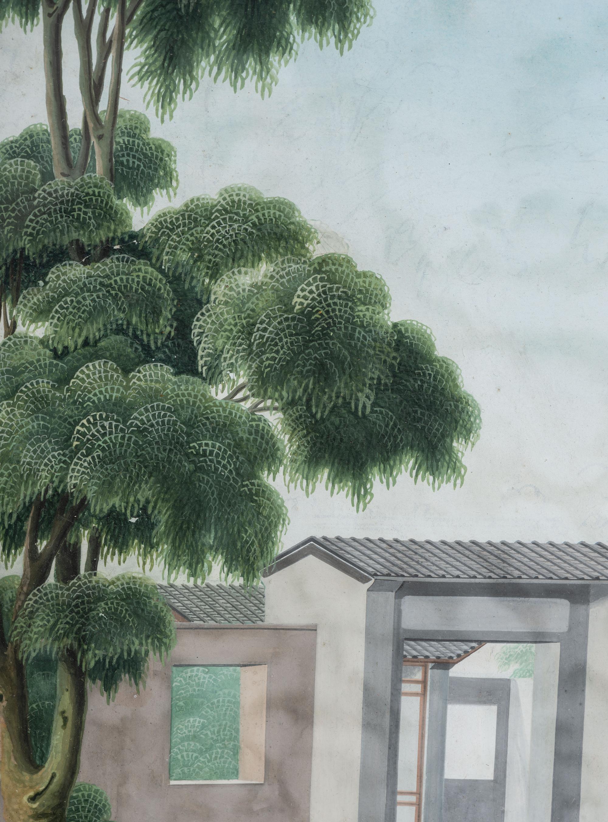 China Trade Painting, 19th Century