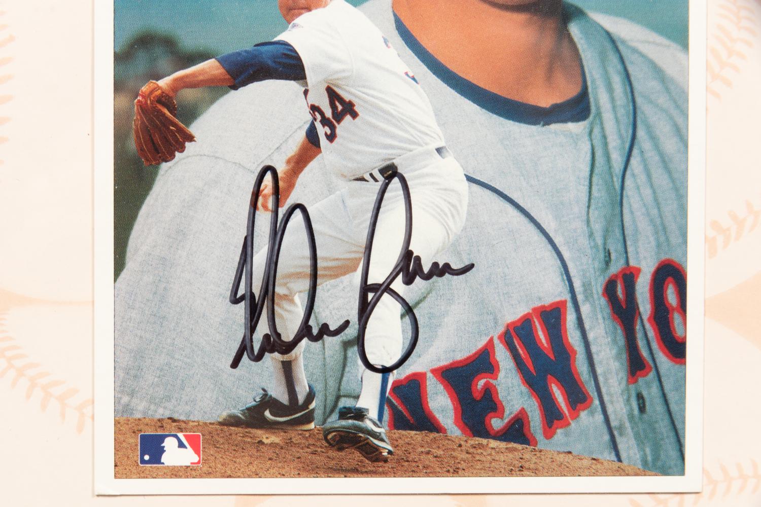 A Group of Seven Nolan Ryan Signed Items,