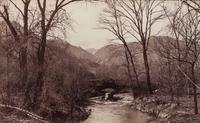 A group of five photographs (854. The Loop; 699. A Glimpse of Pikes Peak. Briarhurst; 1007. Marshall Pass; 3232. Summit of Fremont Pass, 11540 ft.; Untitled (Crossing over a pass))