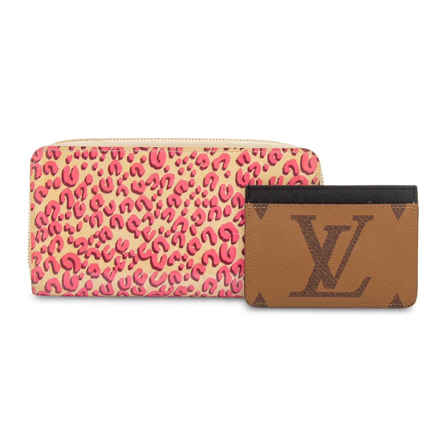 LOUIS VUITTON, ZIPPER WALLET & CARDHOLDER