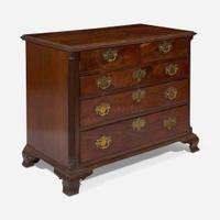 A Chippendale carved mahogany chest of drawers Philadelphia, PA, circa 1780