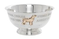 An American Silver Bowl, International Silver Co., Meriden, CT, National English Springer Spaniel Field Trial Association, 1959