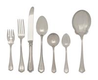 An American Silver Flatware Service