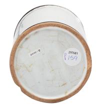 A Glazed Earthenware Apothecary Jar