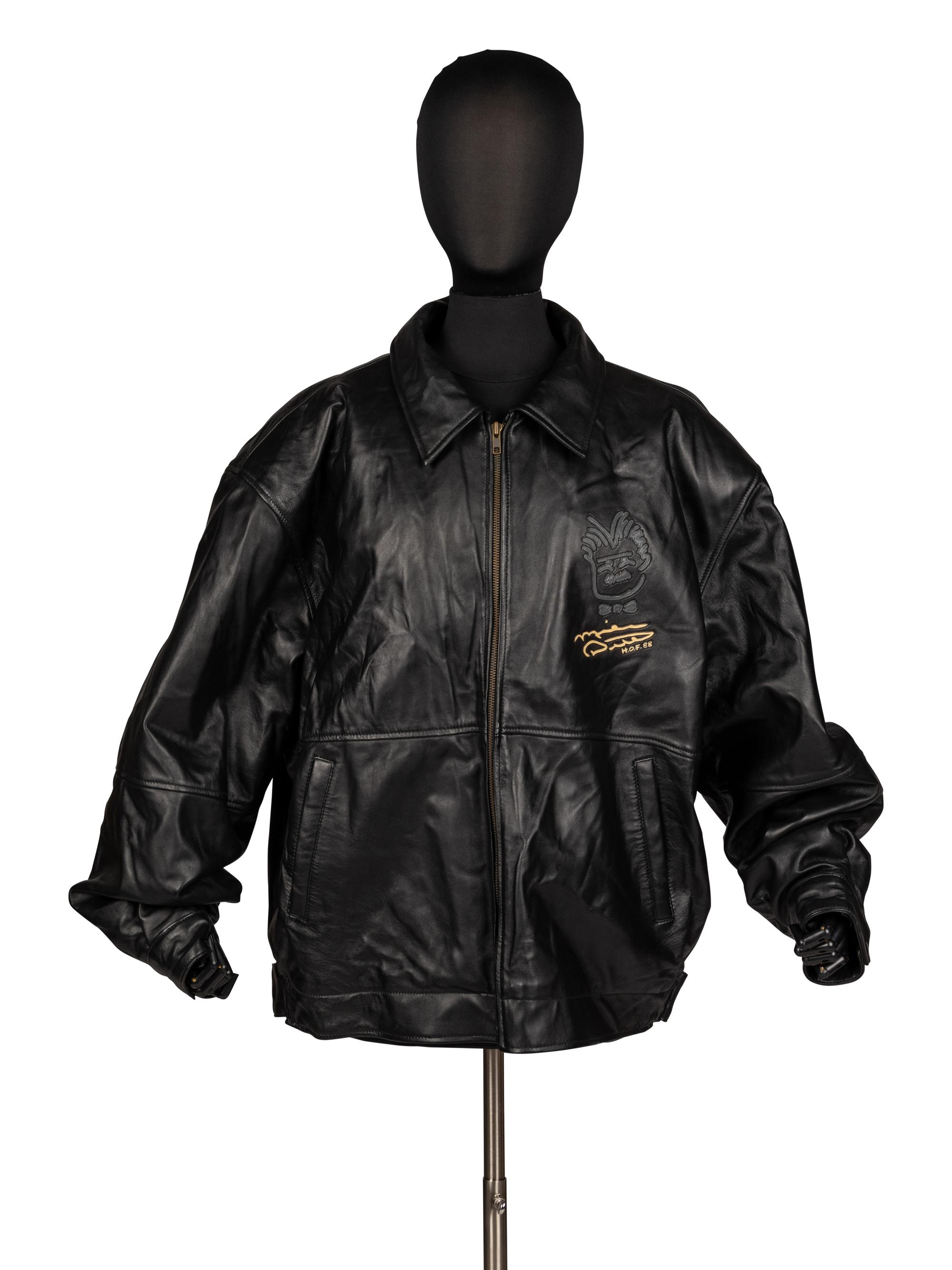 Mike Ditka's Personally Owned and Worn Mike Ditka Brand Leather Jacket