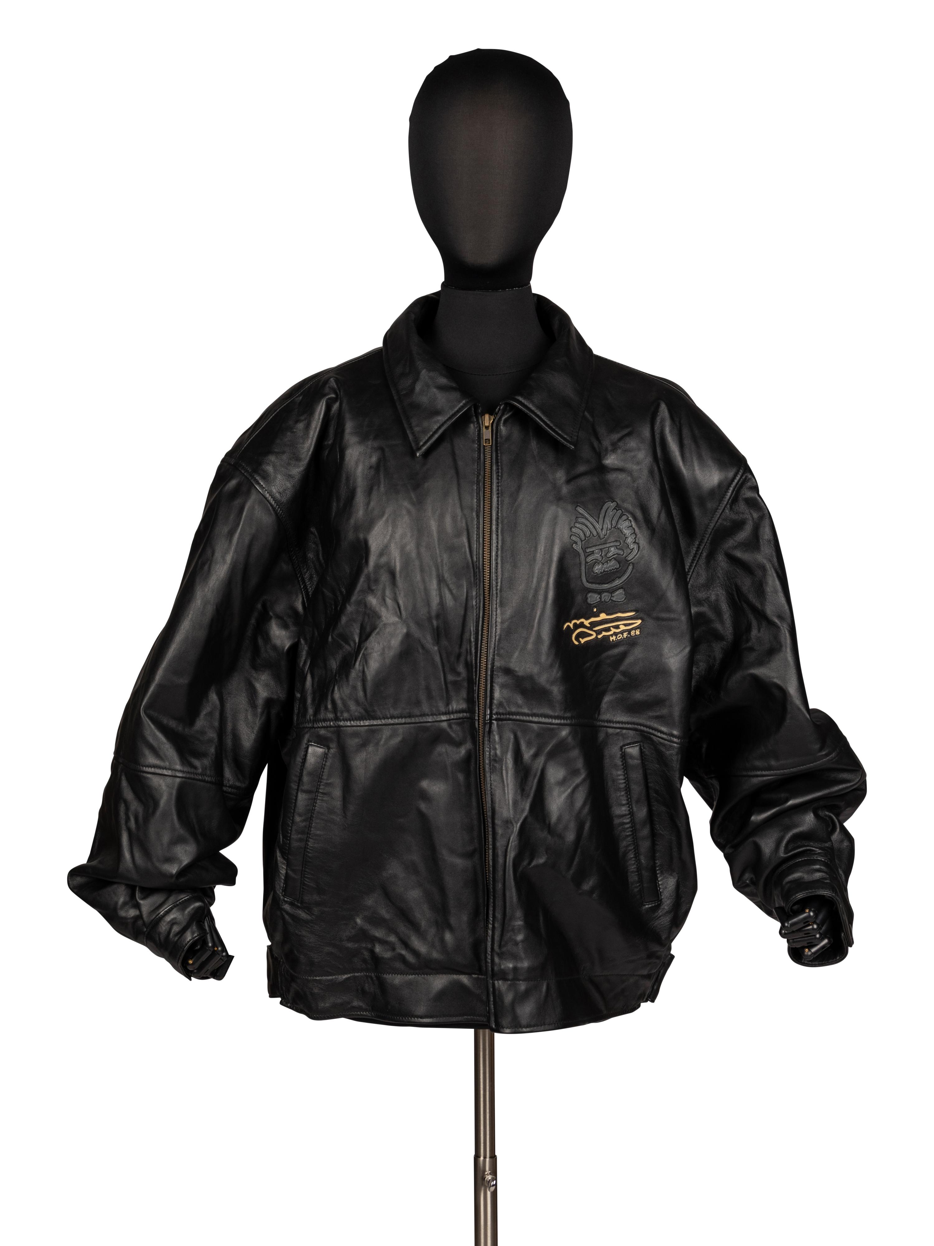 Mike Ditka's Personally Owned and Worn Mike Ditka Brand Leather Jacket