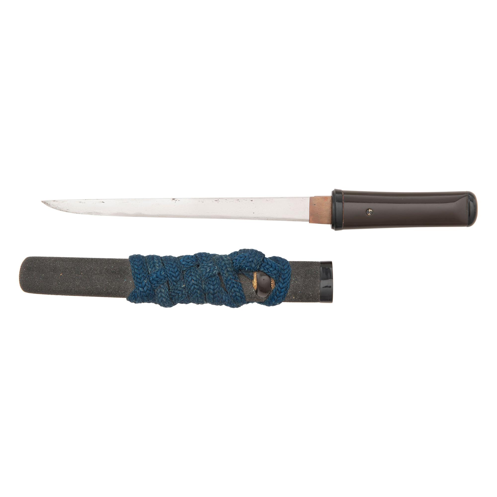 A Japanese Tanto with Old Signature and Aikuchi Koshirae