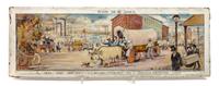 Hazel Goetsch, (American 1892-1984), Nine Works: Mural Studies for St. Louis Post Office, c. 1939