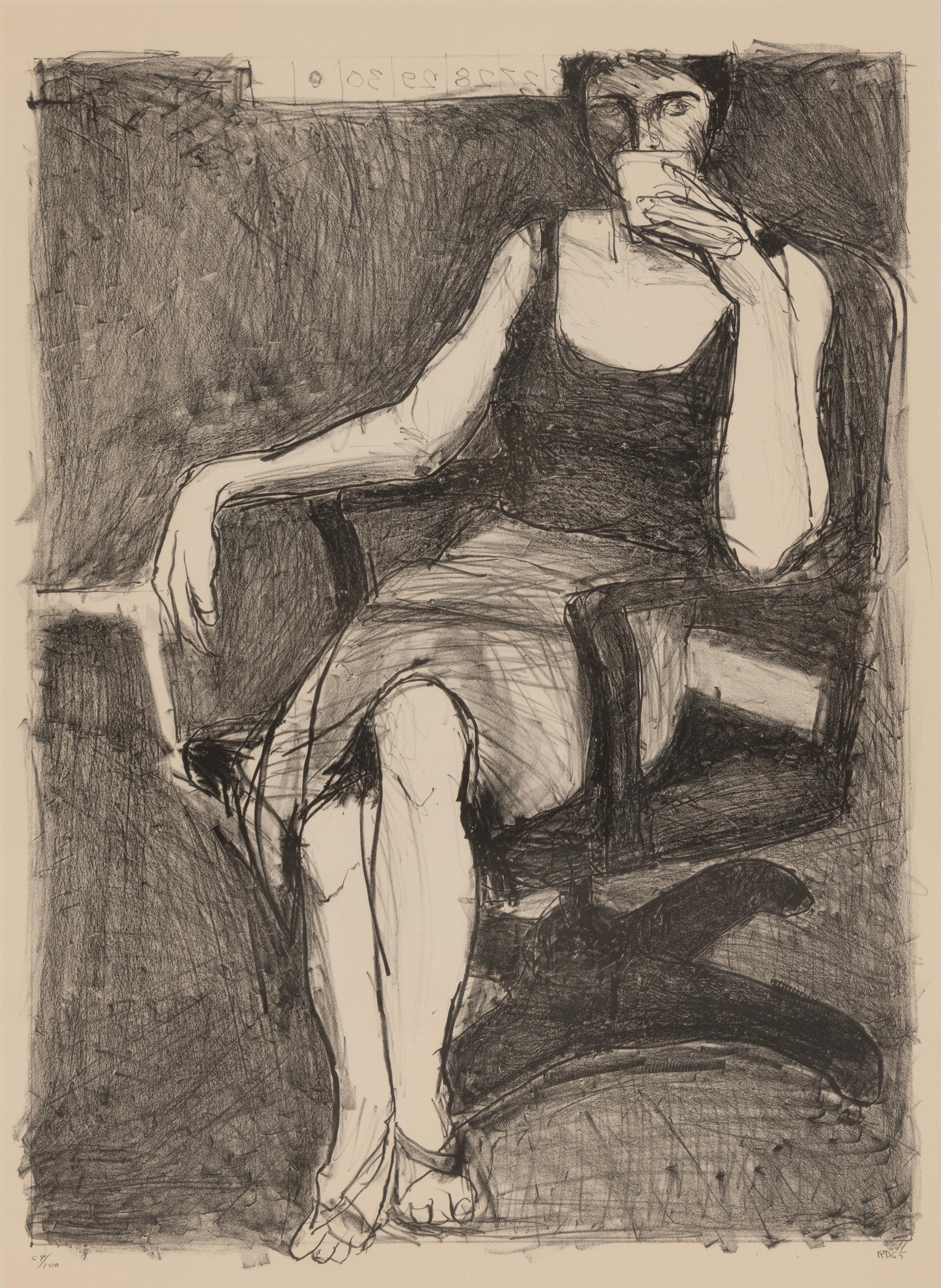 Seated Woman Drinking from a Cup , 1965