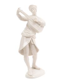 A Set of Five Nymphenburg Porcelain Musicians