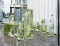 Frank Gehry (American, 1929–2025) — Icehenge Desk from the lobby of the Inland Steel Building
