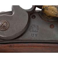 Composite Baden Flintlock Musket with an 1827 Dated US Model 1822 (1816 Type II) Lock