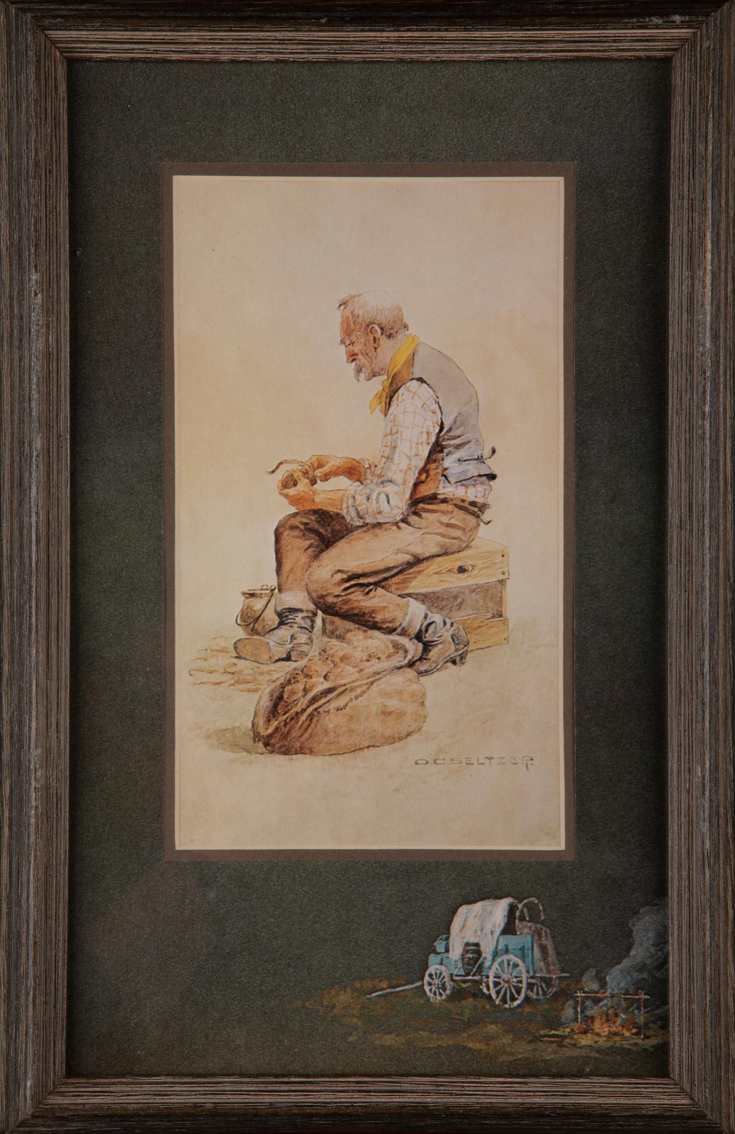 Four Prints from the Western Character's Series, between 1927 and 1932