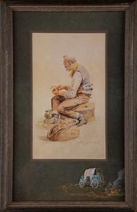 Four Prints from the Western Character's Series, between 1927 and 1932