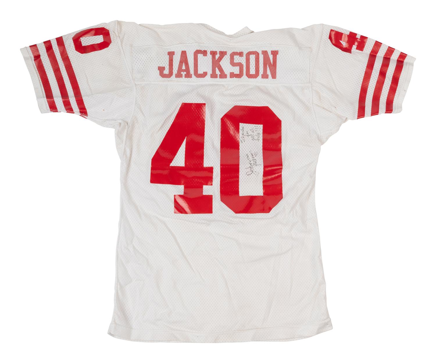 A Group of Four Vintage Football Jerseys from The Collection of Sports Super Agent Steve Zucker,