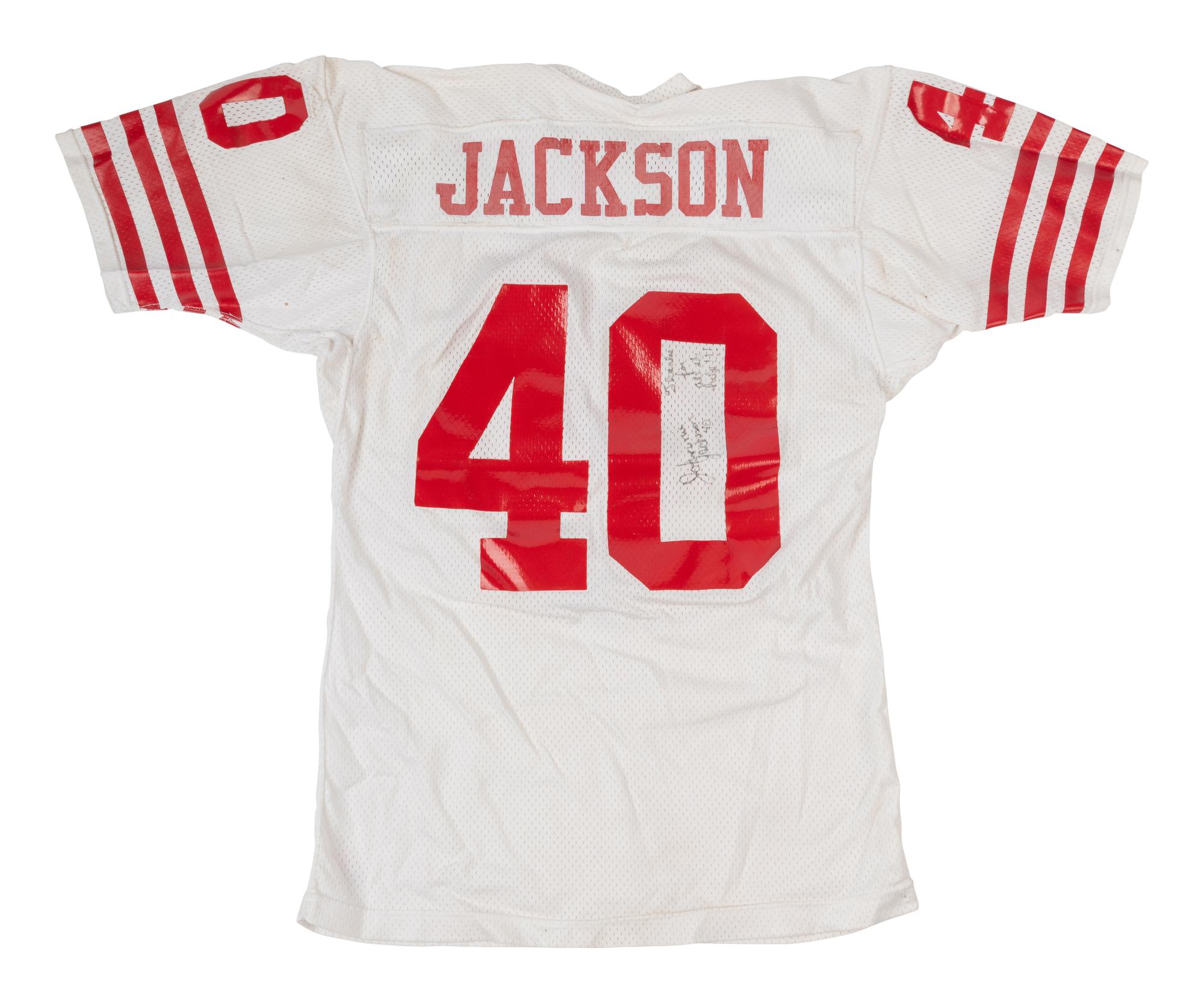 A Group of Four Vintage Football Jerseys from The Collection of Sports Super Agent Steve Zucker,