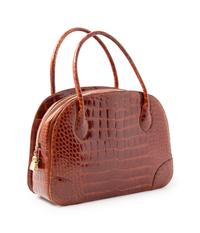 Judith Leiber Patent Alligator Bag, 1990-2000s